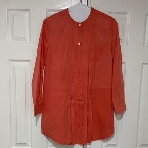 Chicos Women’s  Orange Button-Up Top/Shirt